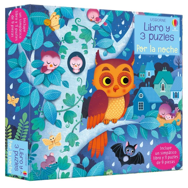 POR LA NOCHE LIBRO Y PUZLE