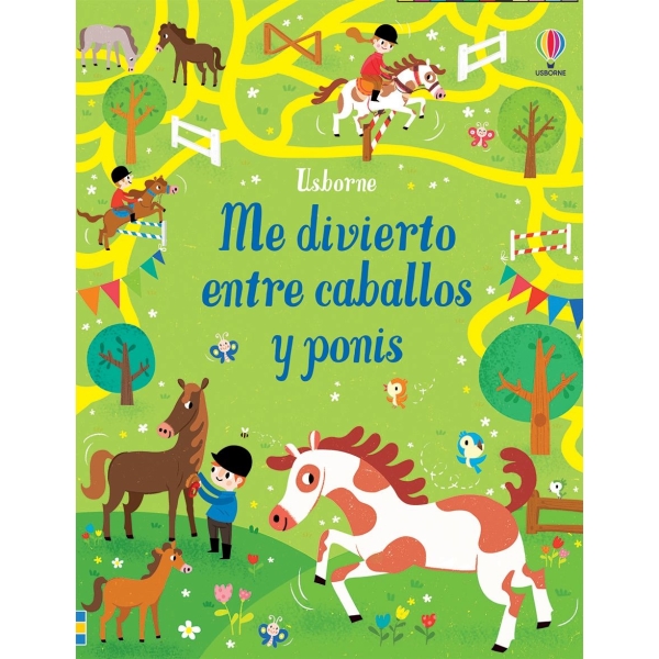 ME DIVIERTO ENTRE CABALLOS Y PONIS
