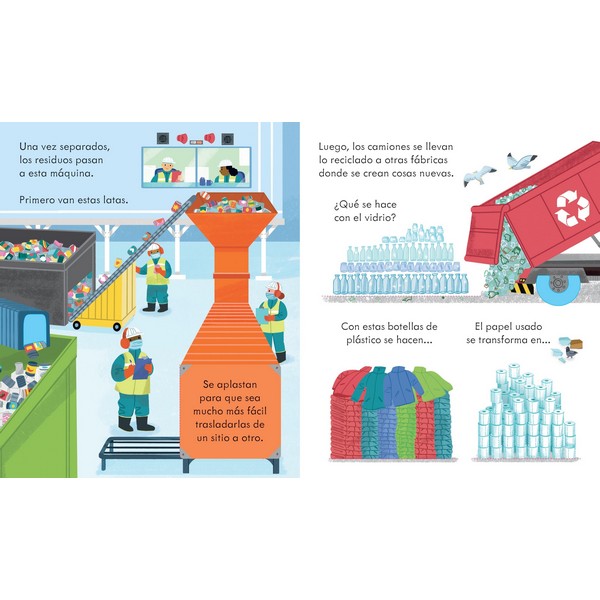 ASI FUNCIONA UN CAMION DE RECICLAJE A VER A VER CON SOLAPAS - Imagen 4