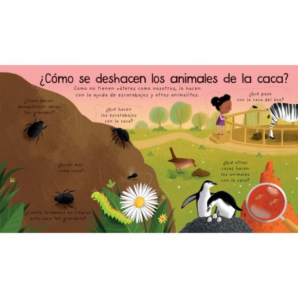 A DONDE VA LA CACA MIS PRIMERAS PREGUNTAS CON SOLAPAS - Imagen 3