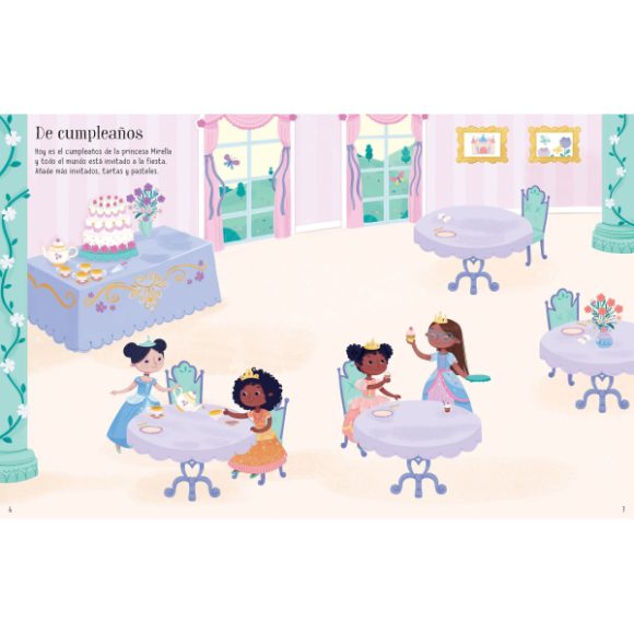 PRINCESAS LIBRO DE PEGATINAS - Imagen 2