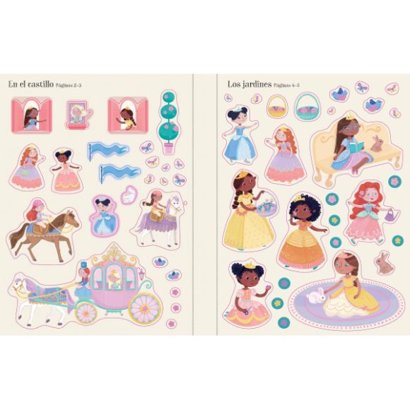PRINCESAS LIBRO DE PEGATINAS - Imagen 3
