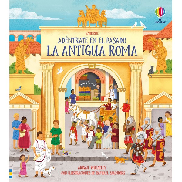 ANTIGUA ROMA ADENTRATE EN EL PASADO CON SOLAPAS