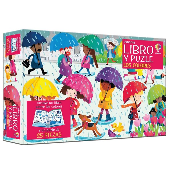 LOS COLORES LIBRO Y PUZLE