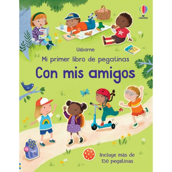 CON MIS AMIGOS MI PRIMER LIBRO DE PEGATINAS