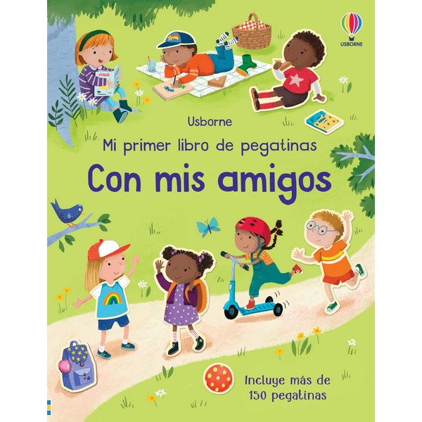 CON MIS AMIGOS MI PRIMER LIBRO DE PEGATINAS
