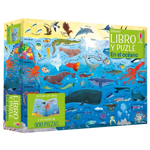 EN EL OCEANO LIBRO Y PUZZLE