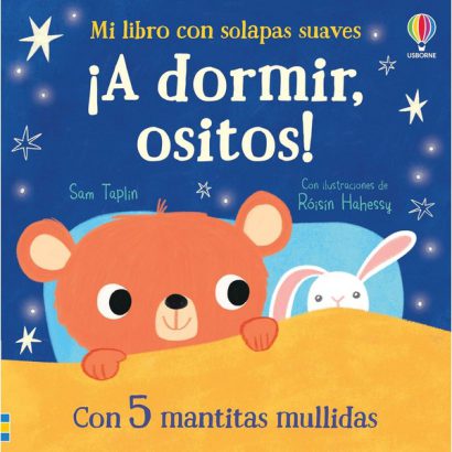 A DORMIR OSITOS CON SOLAPAS DE TELA