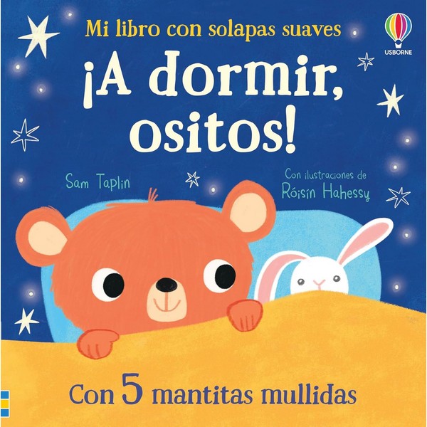A DORMIR OSITOS CON SOLAPAS DE TELA