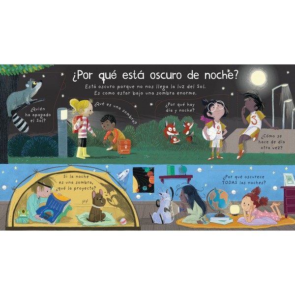 POR QUE ESTA OSCURO DE NOCHE MIS PRIMERAS PREGUNTAS CON SOLAPAS - Imagen 2