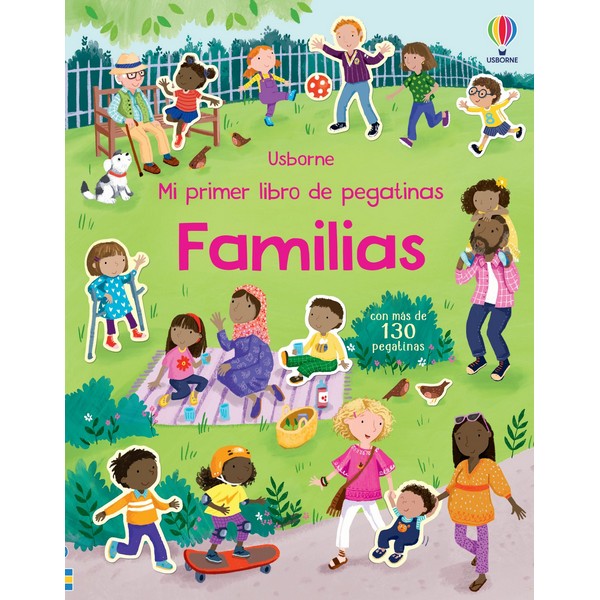 FAMILIAS MI PRIMER LIBRO DE PEGATINAS