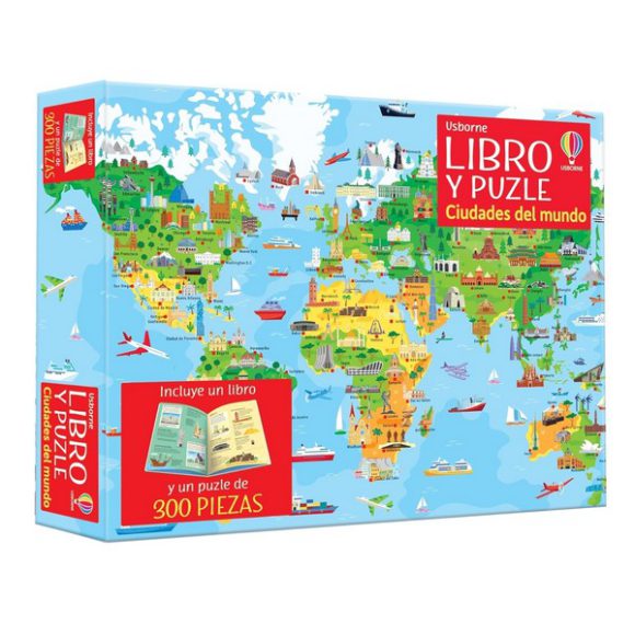 CIUDADES DEL MUNDO LIBRO Y PUZLE