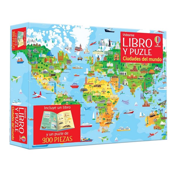 CIUDADES DEL MUNDO LIBRO Y PUZLE