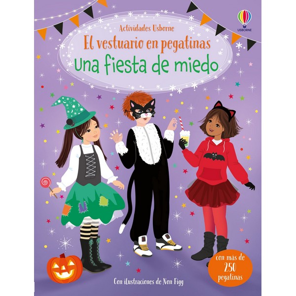 UNA FIESTA DE MIEDO VESTUARIO EN PEGATINAS