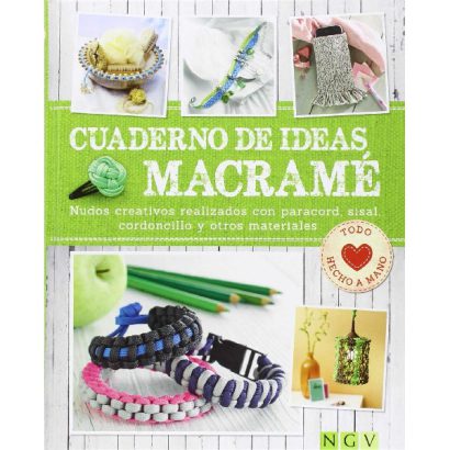 MACRAME CUADERNO DE IDEAS HECHO A MANO