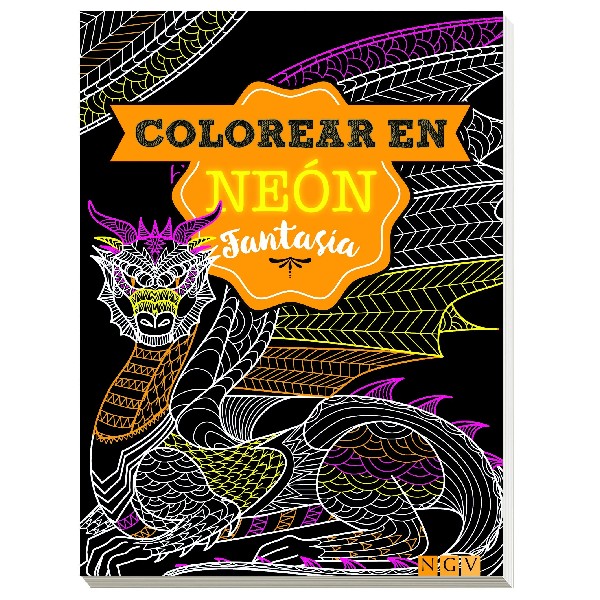 COLOREAR EN NEON FANTASIA