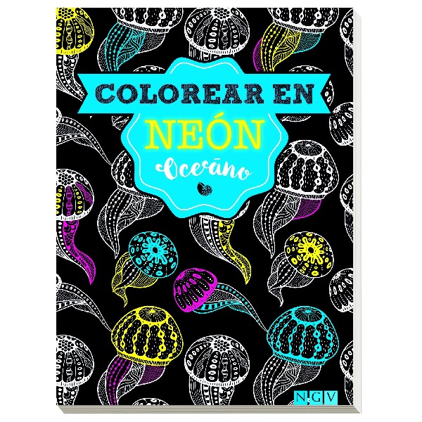 COLOREAR EN NEON OCEANO