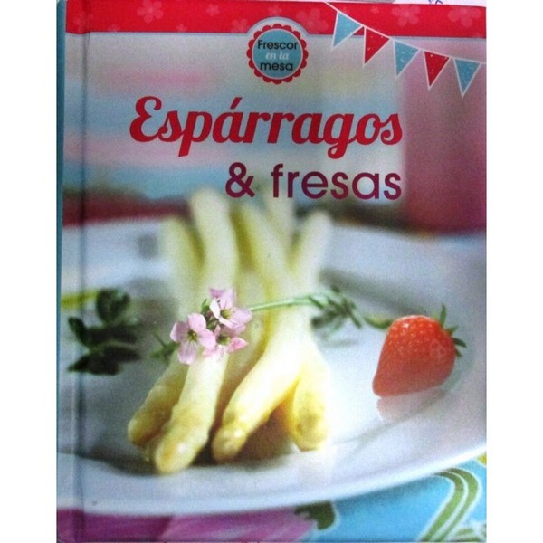 ESPARRAGOS & FRESAS MINILIBROS DE COCINA
