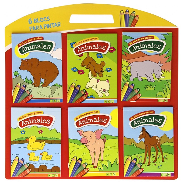 MI BLOC PARA PINTAR ANIMALES