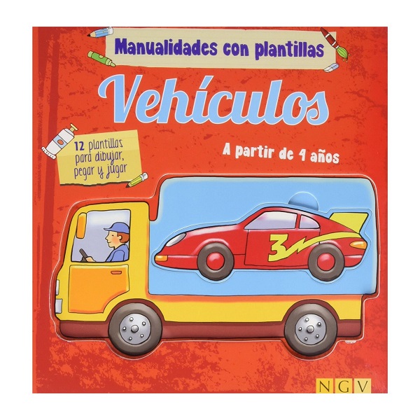 VEHICULOS MANUALIDADES CON PLANTILLAS