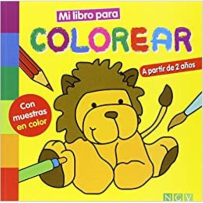 MI LIBRO PARA COLOREAR LEON