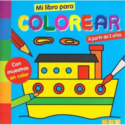 MI LIBRO PARA COLOREAR BARCO
