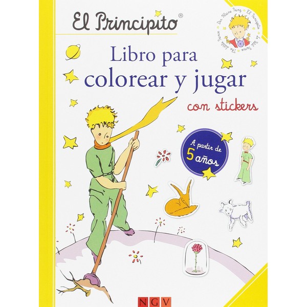 PRINCIPITO LIBRO PARA COLOREAR Y JUGAR