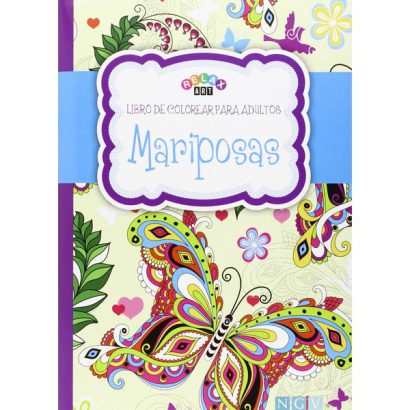 MARIPOSAS LIBRO DE COLOREAR PARA ADULTOS