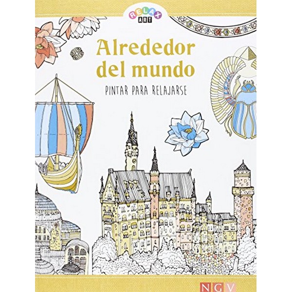 ALREDEDOR DEL MUNDO PINTAR PARA RELAJARSE