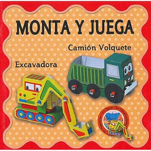 MONTA Y JUEGA EXCAVADORA CAMION VOLQUETE