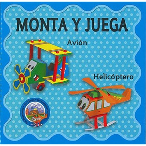 MONTA Y JUEGA AVION VARIOS AUTORES HELICOPTERO