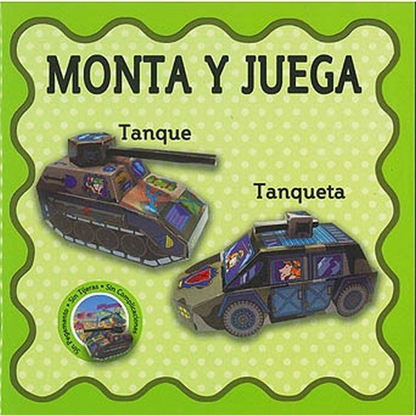 MONTA Y JUEGA TANQUE VARIOS AUTORES TANQUETA