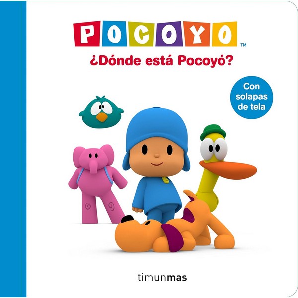 ¿DONDE ESTA POCOYO? CON SOLAPAS DE FIELTRO
