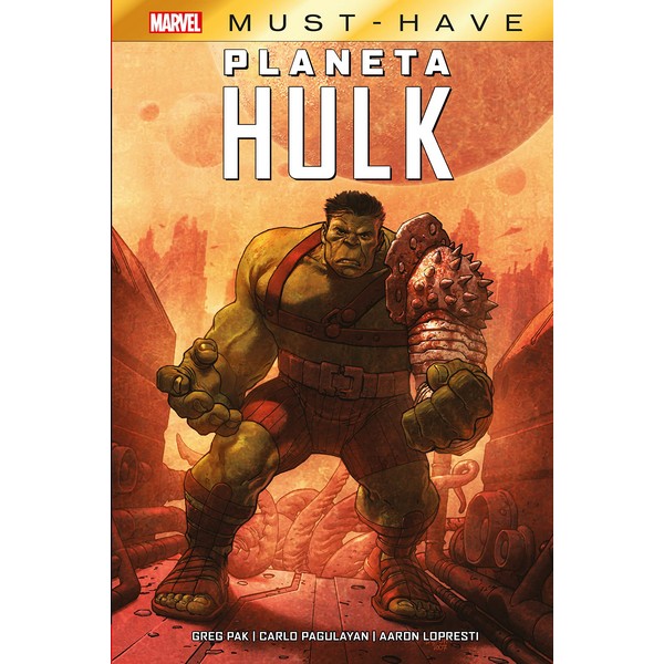 MARVEL MUST HAVE INCREIBLE HULK PLANETA HULK