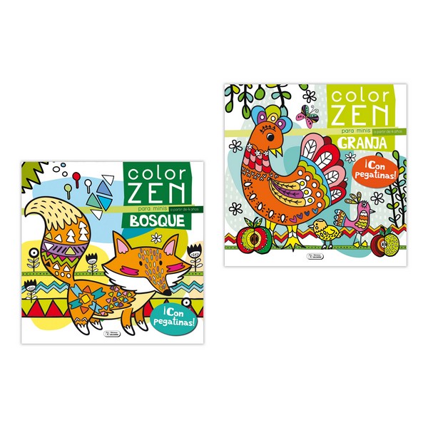 COLOR ZEN ANIMALES 2TIT