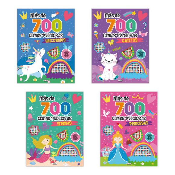 MAS DE 700 GEMAS PRECIOSAS 4 TIT