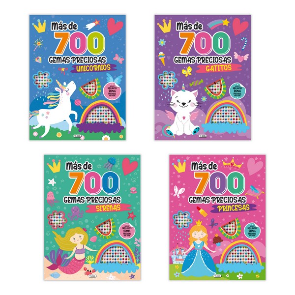 MAS DE 700 GEMAS PRECIOSAS 4 TIT