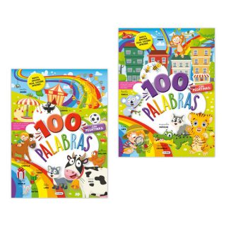 100 PALABRAS CON PEGATINAS 2 TIT