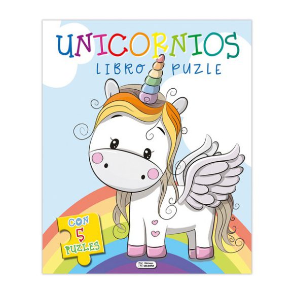 UNICORNIOS LIBRO PUZLE