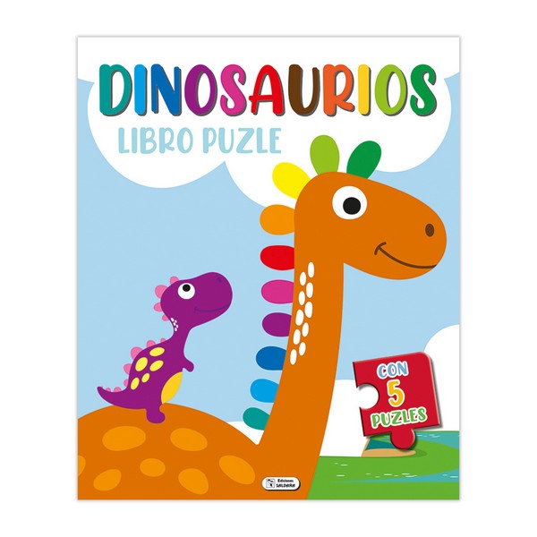 DINOSAURIOS LIBRO PUZLE