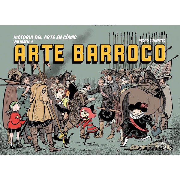 HISTORIA DEL ARTE EN COMIC ARTE BARROCO VOL 4