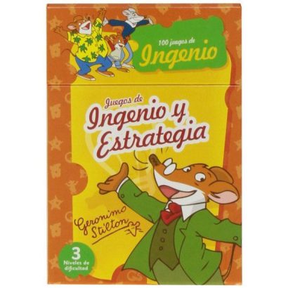 GERONIMO STILTON JUEGOS DE INGENIO Y ESTRATEGIA