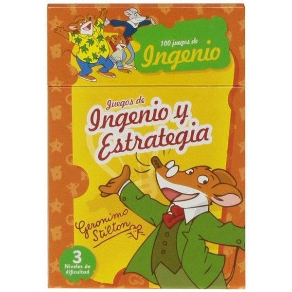 GERONIMO STILTON JUEGOS DE INGENIO Y ESTRATEGIA