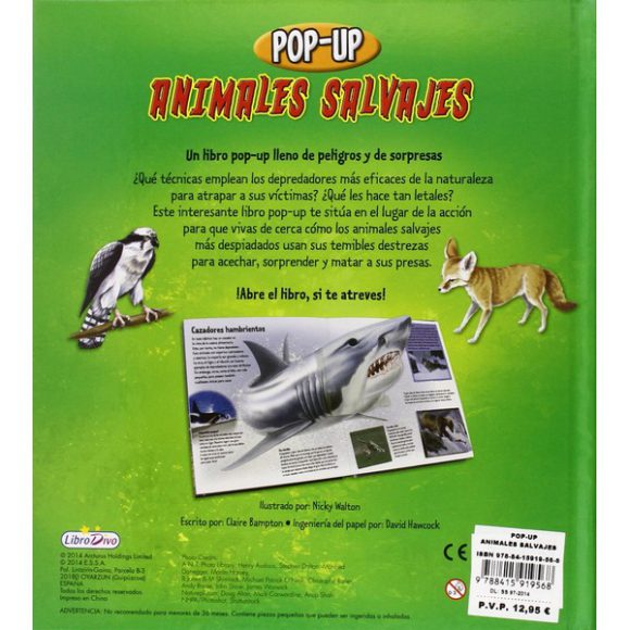 ANIMALES SALVAJES POP UP - Imagen 2