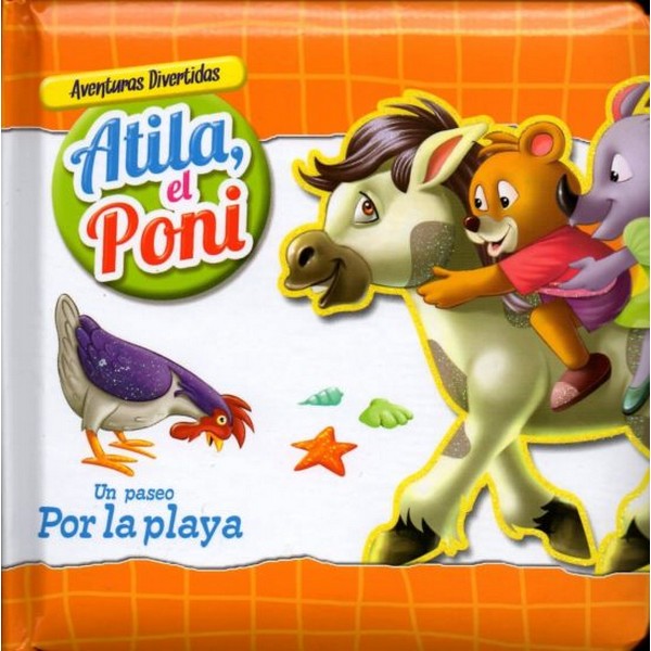 ATILA EL PONI UN PASEO POR LA PLAYA AVENTURAS DIVERTIDAS
