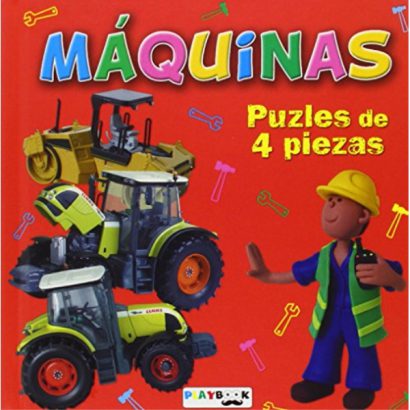 MAQUINAS PUZLES DE 4 PIEZAS