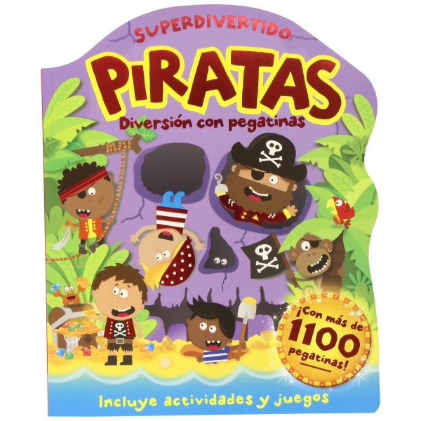 SUPERDIVERTIDO PIRATAS DIVERSION CON PEGATINAS