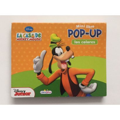 COLORES MINI LIBRO POP UP CASA DE MICKEY MOUSE