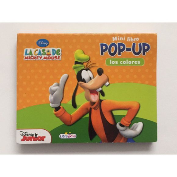 COLORES MINI LIBRO POP UP CASA DE MICKEY MOUSE