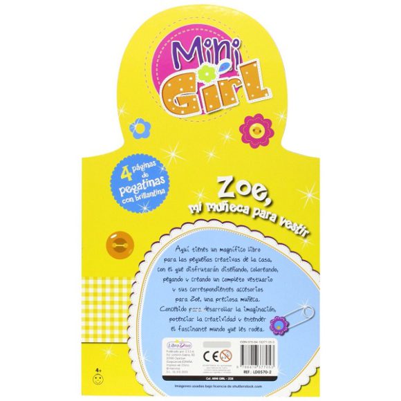 ZOE MI MUÑECA PARA VESTIR - Imagen 2